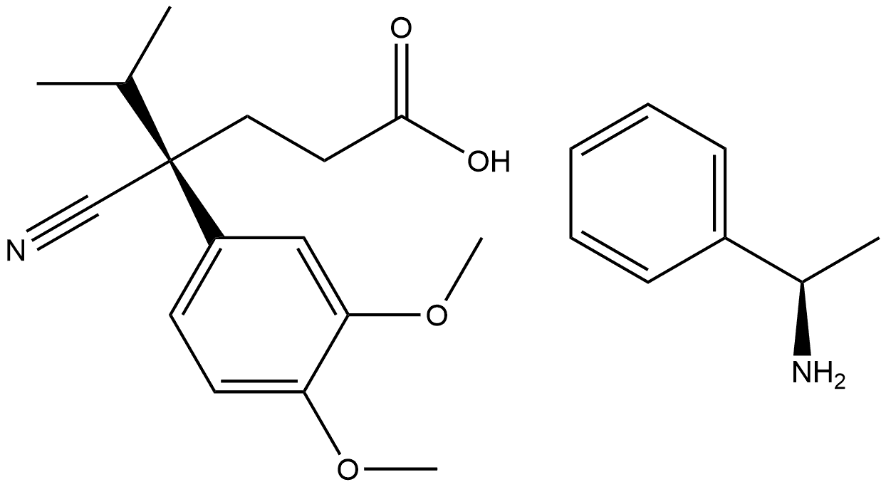 (S)-(-)-Verapamilinezuur Fenethylaminezout