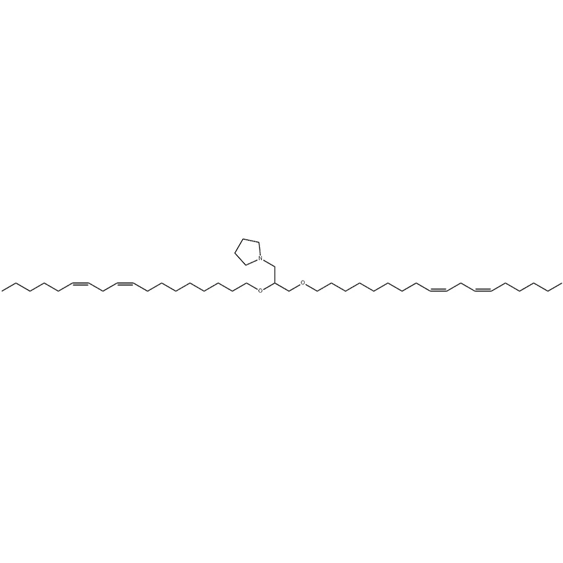 1-[2,3-Bis[(9Z,12Z)-octadeca-9,12-dieen-1-yloxy]propyl]pyrrolidine