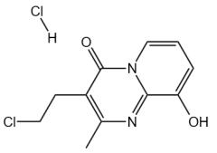 3-(2-chloorethyl)-9-hydroxy-2-methyl-4H-pyrido[1,2-a]pyrimidine-4-on-hydrochloride
