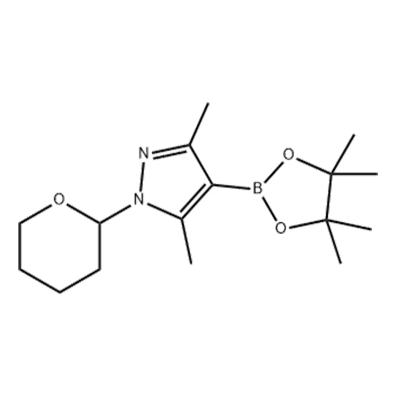 3,5-Dimethyl-1-(tetrahydro-2H-pyran-2-yl)-4-(4,4,5,5-tetramethyl-1,3,2-dioxaborolan-2-yl)-1H-pyrazool