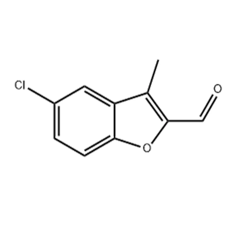 5-chloor-3-methyl-1-benzofuran-2-carbaldehyde