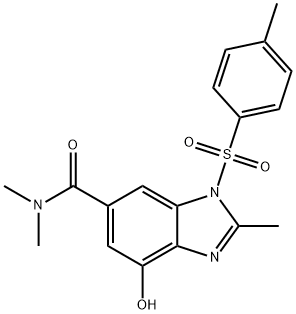 7-hydroxy-N,N,2-triMethyl-3-tosyl-3H-benzo[d]iMidazol-5-carboxaMide