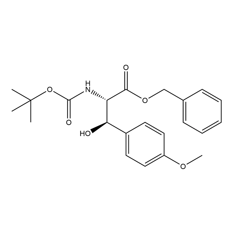 benzyl (2S,3R)-2-((tert-butoxycarbonyl)amino)-3-hydroxy-3-(4-methoxyfenyl)propanoaat