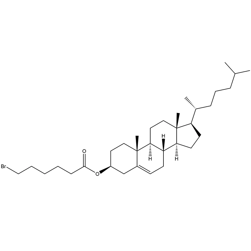 Cholest-5-een-3-ol (3β)-, 3-(6-broomhexanoaat)
