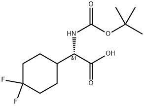 tert-butoxycarbonylamino-(4,4-difluor-cyclohexyl)-azijnzuur
